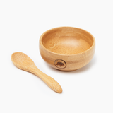 balmyou Bambusschale mit Bambuslöffel