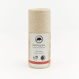 balmyou Deo Stick Zeder Orange (50 g): vegan, plastikfrei, Graspapierhülse, holzig warmer Duft