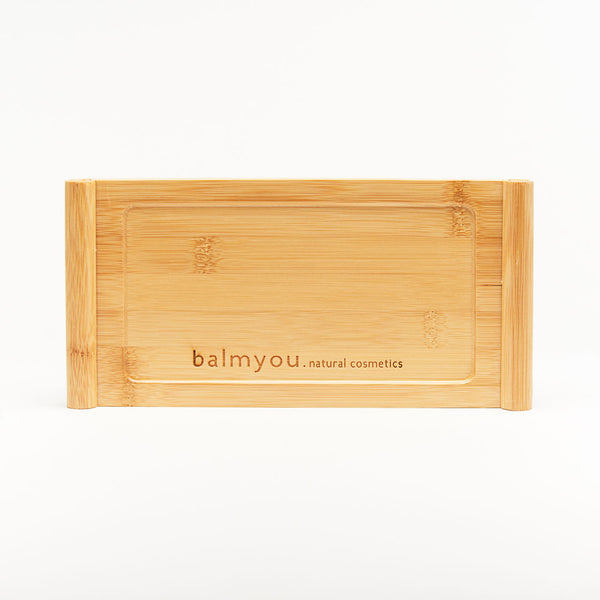 balmyou Bambus Tablett für Bad und Co.