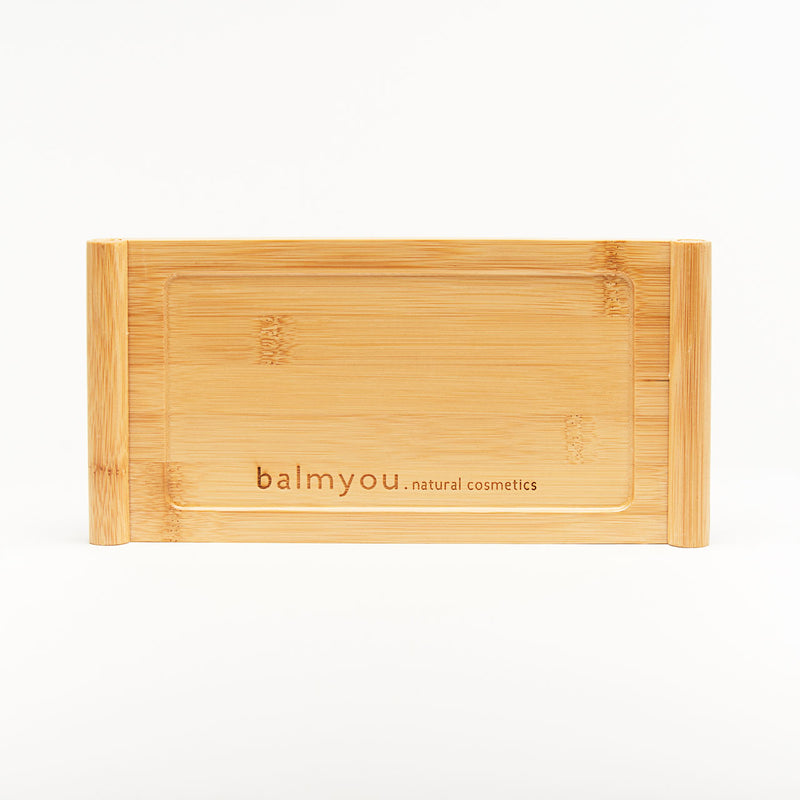 balmyou Bambus Tablett für Bad und Co.