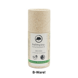 B-Ware! balmyou Deo Zypresse Rosmarin (50 g): vegan, plastikfrei, Graspapierhülse, frischer Duft